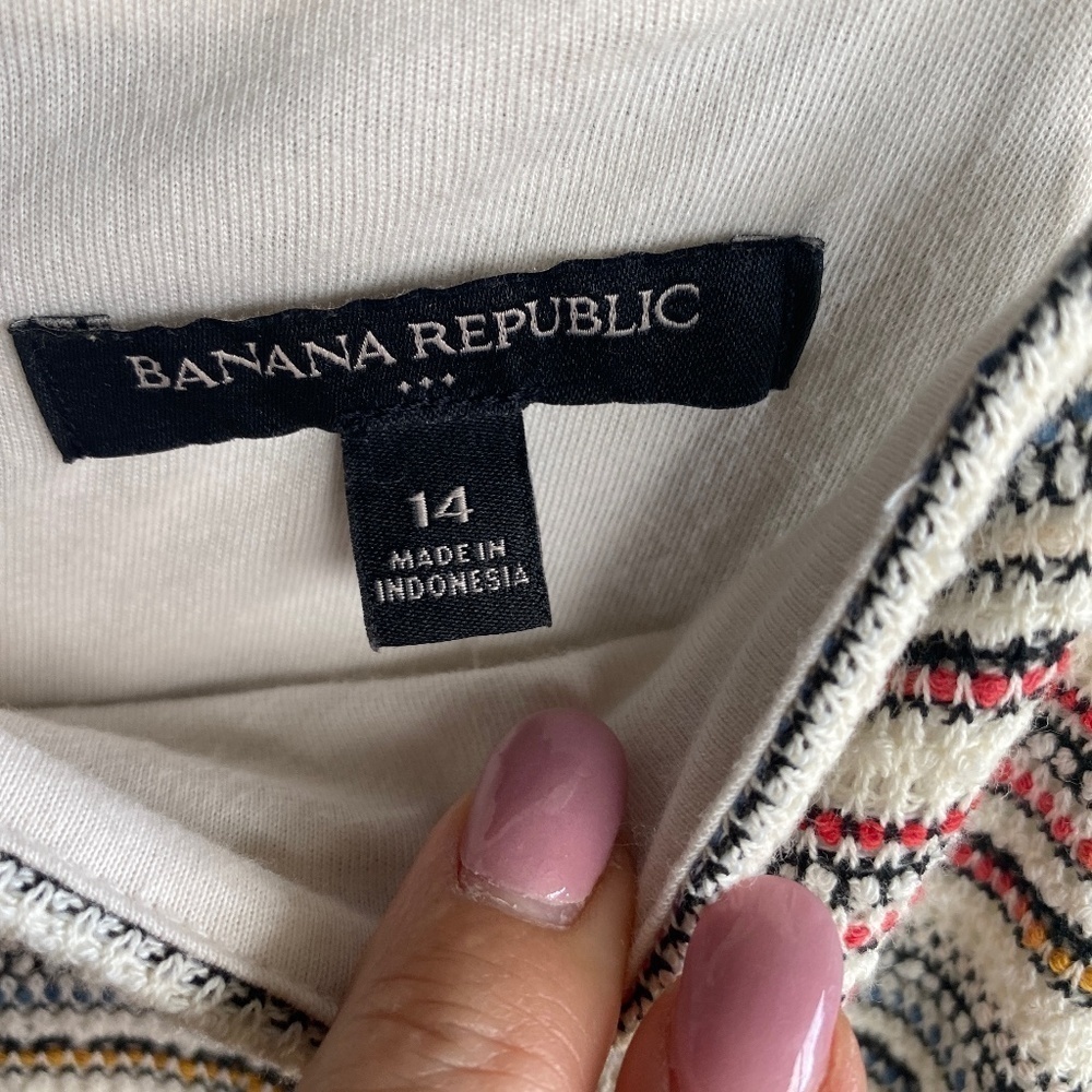NWT Banana Republic size 14 boho dress - Picture 6 of 8
